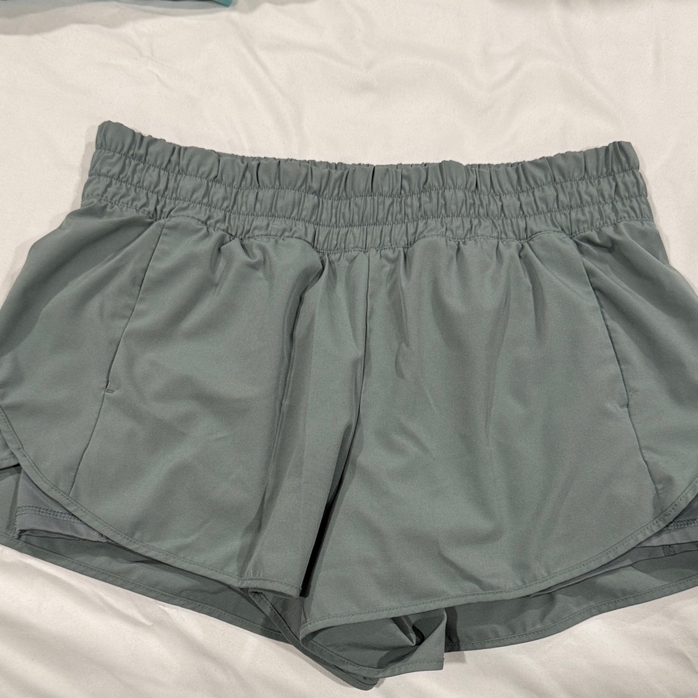 Avia Women's Athletic Shorts in Gray
